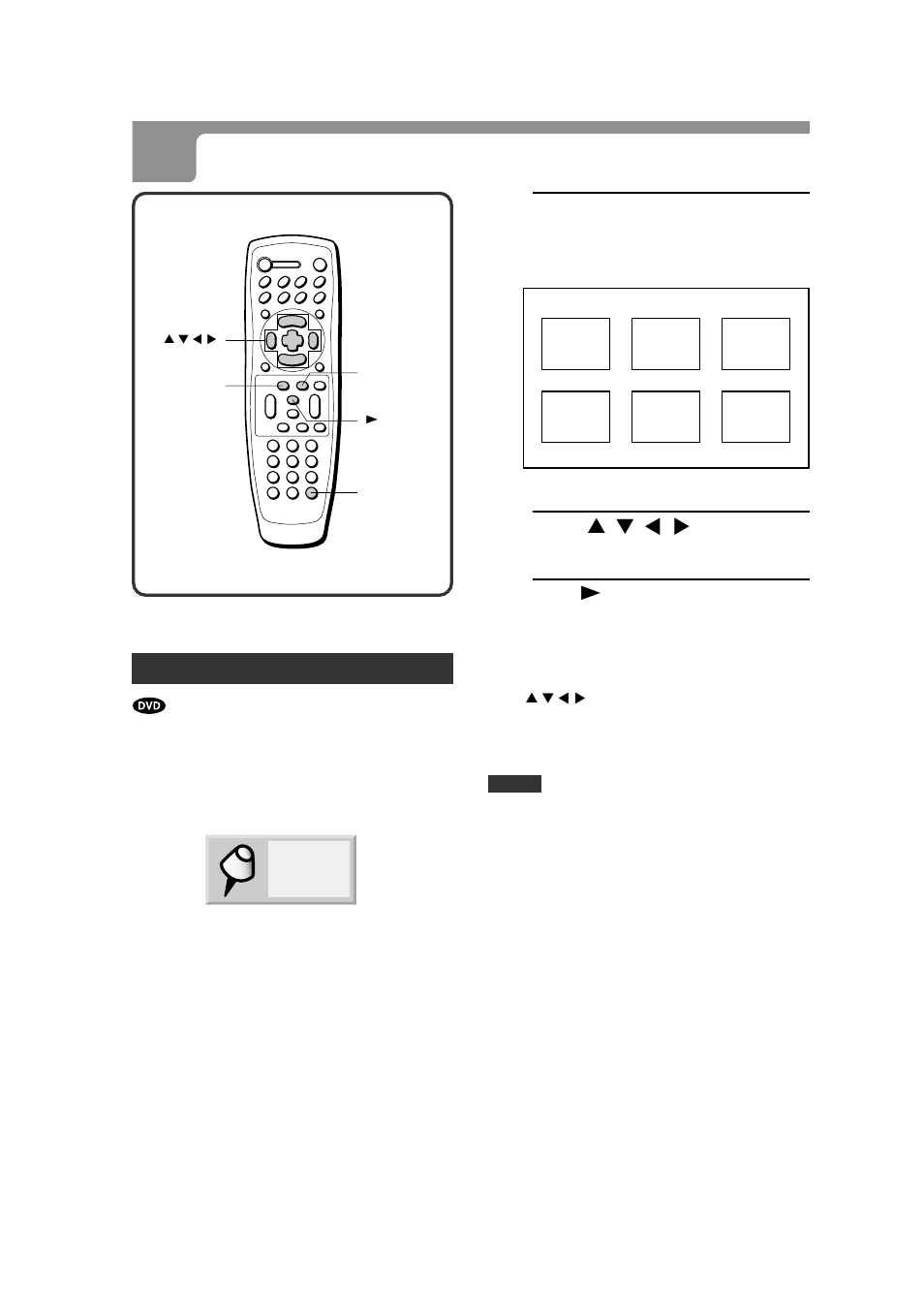 Search (continued), Mark search, Press m-search during playback or in stop mode | Press c or enter | Aiwa XD-DV380U User Manual | Page 26 / 48