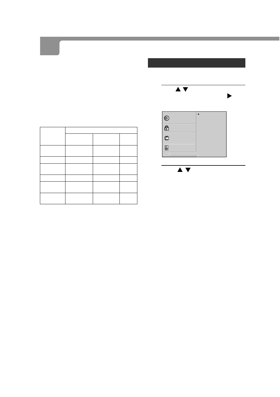 Changing setup values (continued), Others | Aiwa XD-DV380U User Manual | Page 44 / 48