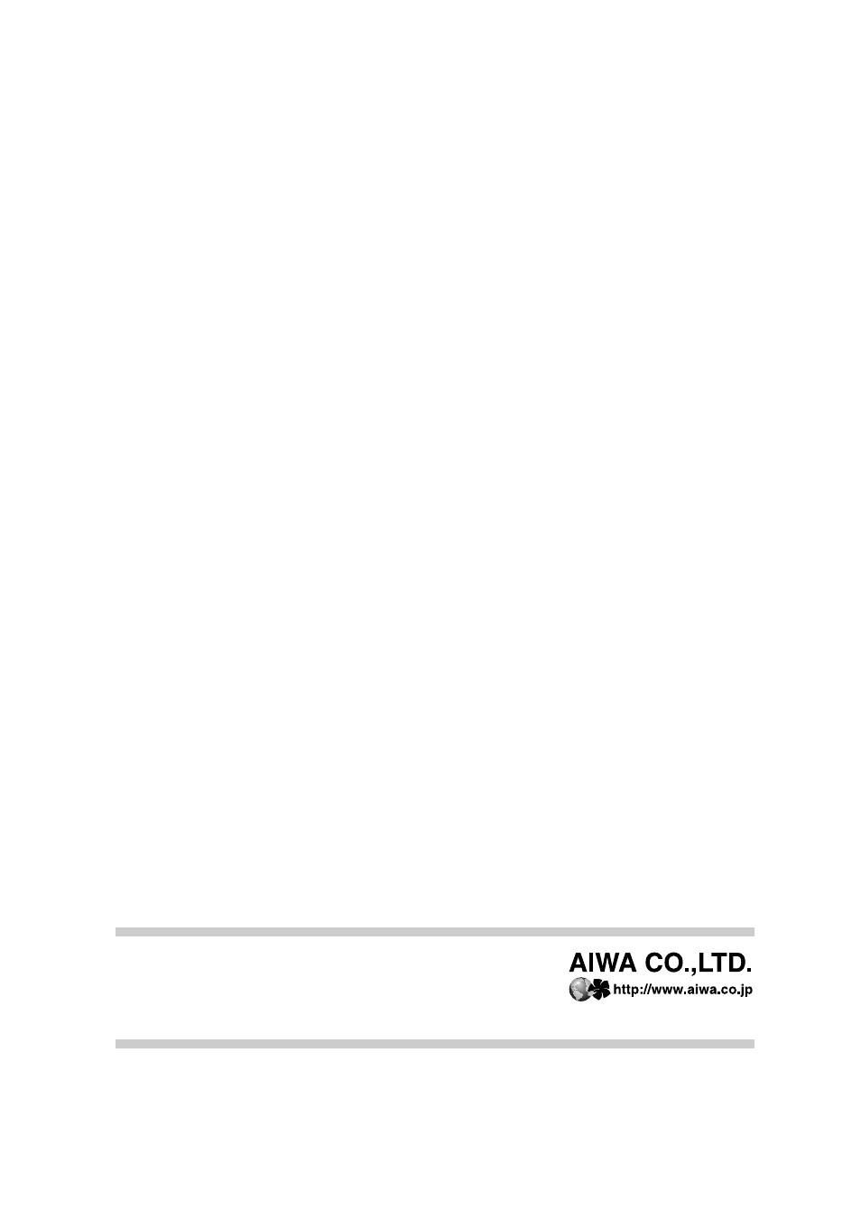 Call toll free 1-800-buy-aiwa | Aiwa XD-DV380U User Manual | Page 48 / 48