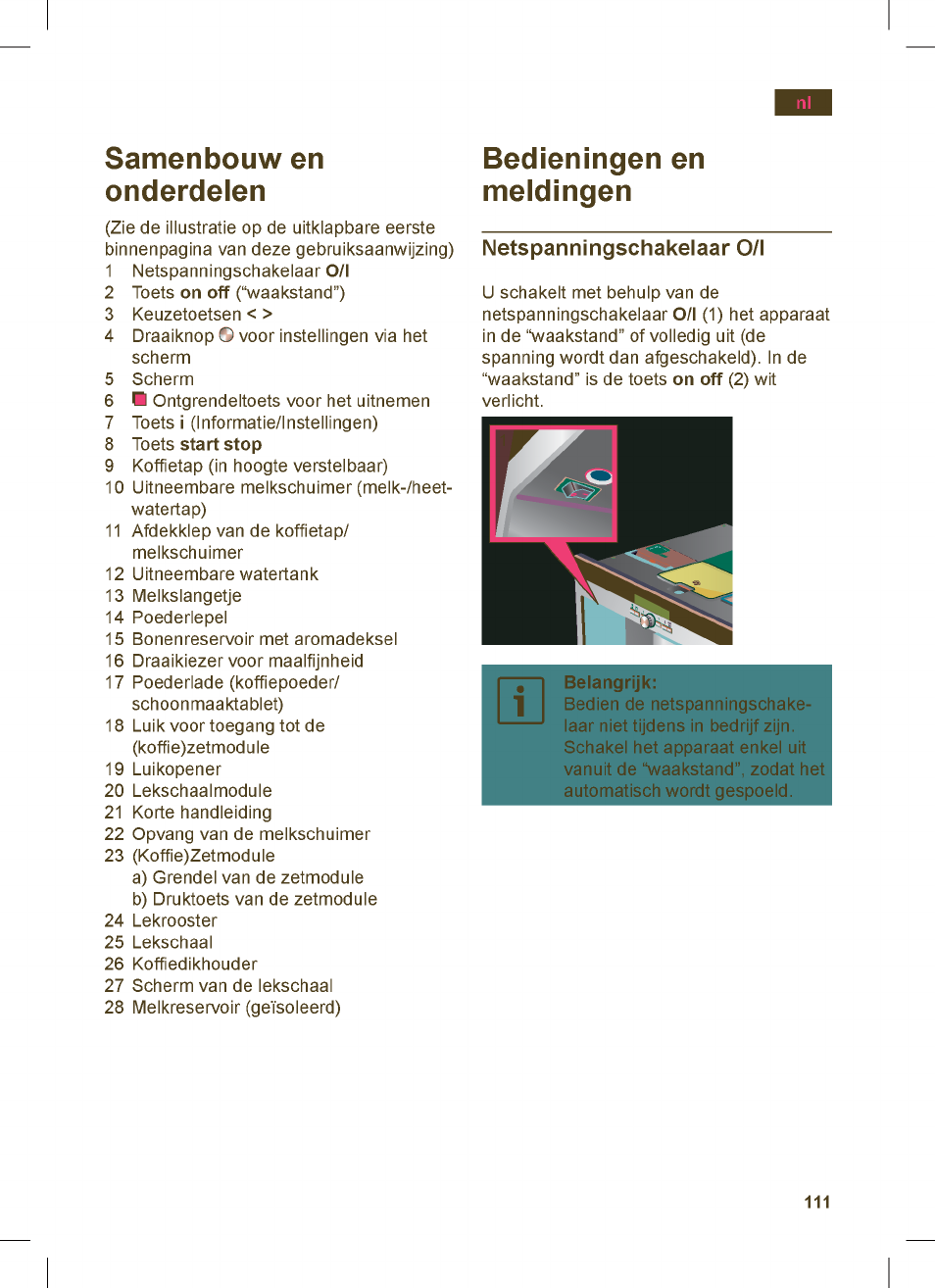 Siemens TK76K573 User Manual | Page 111 / 162