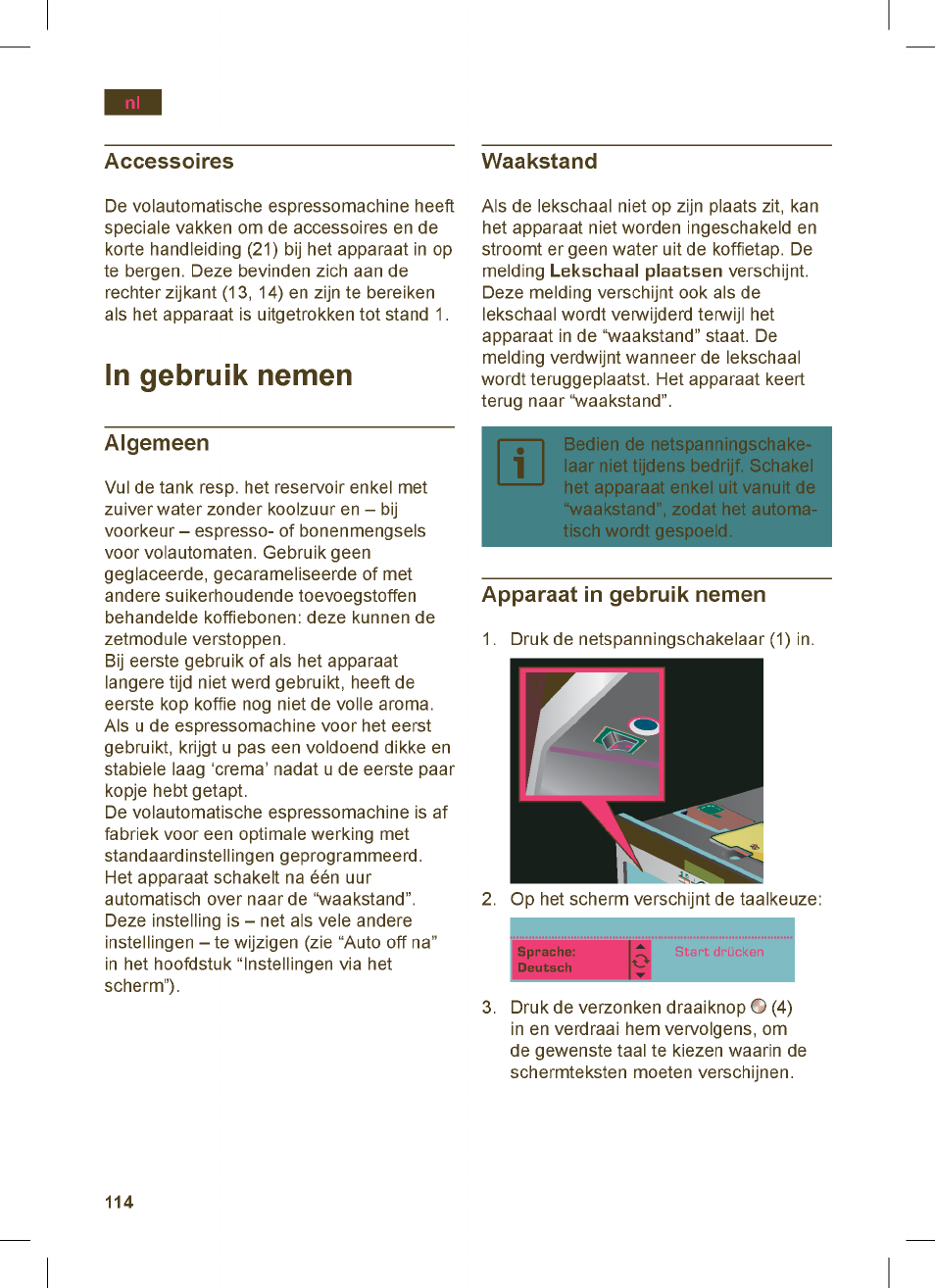 Siemens TK76K573 User Manual | Page 114 / 162