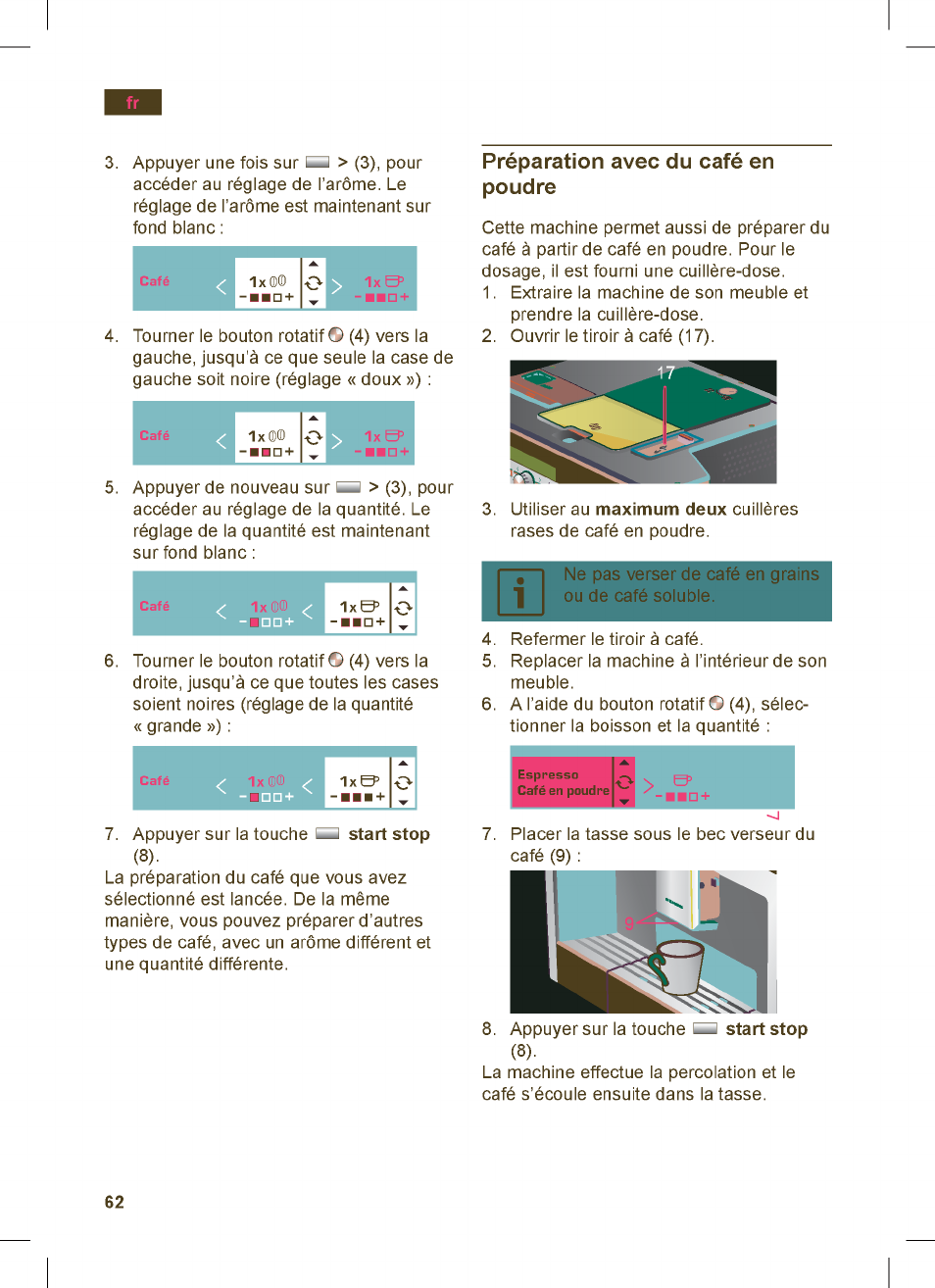 Siemens TK76K573 User Manual | Page 62 / 162