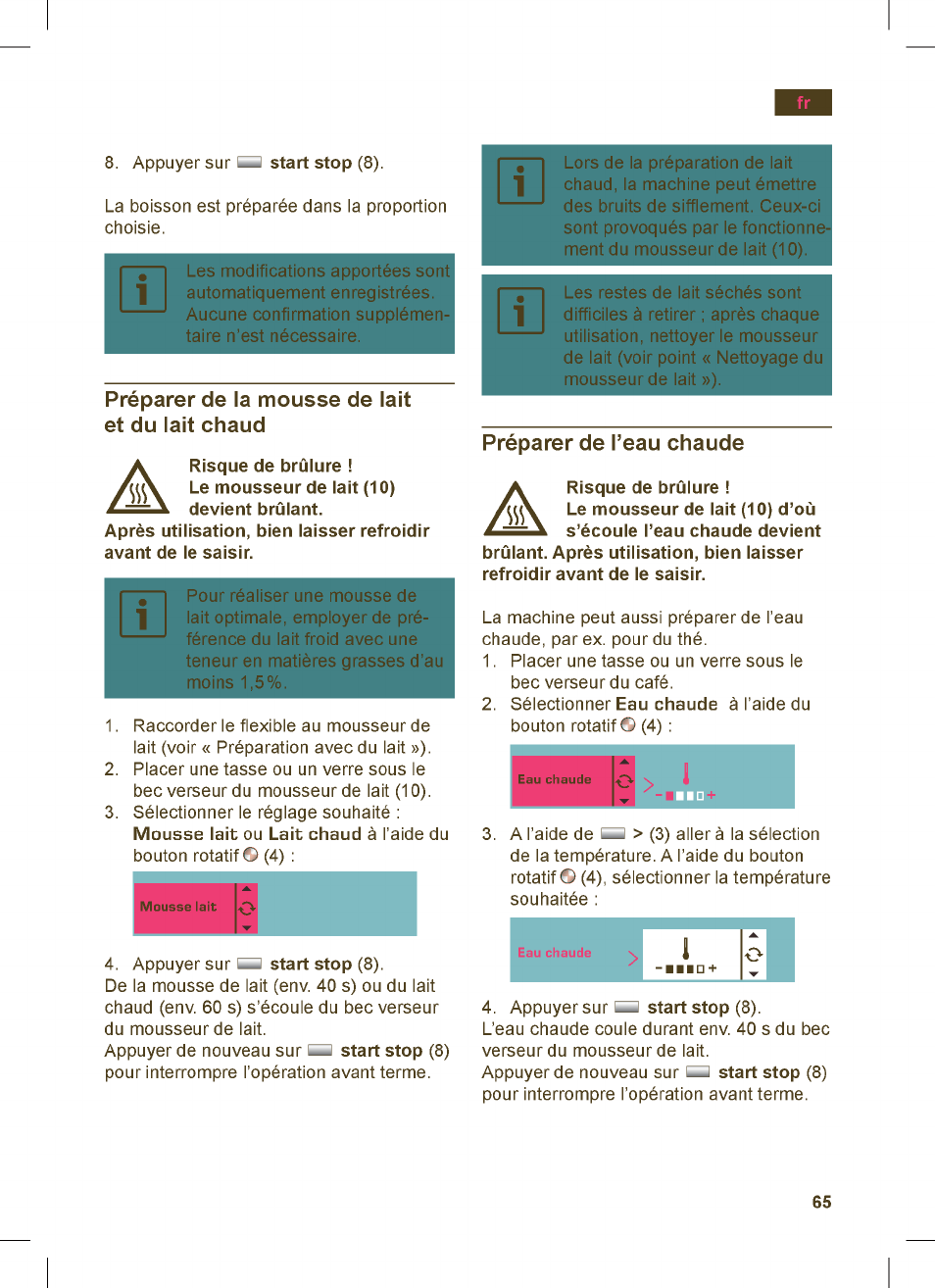 Siemens TK76K573 User Manual | Page 65 / 162