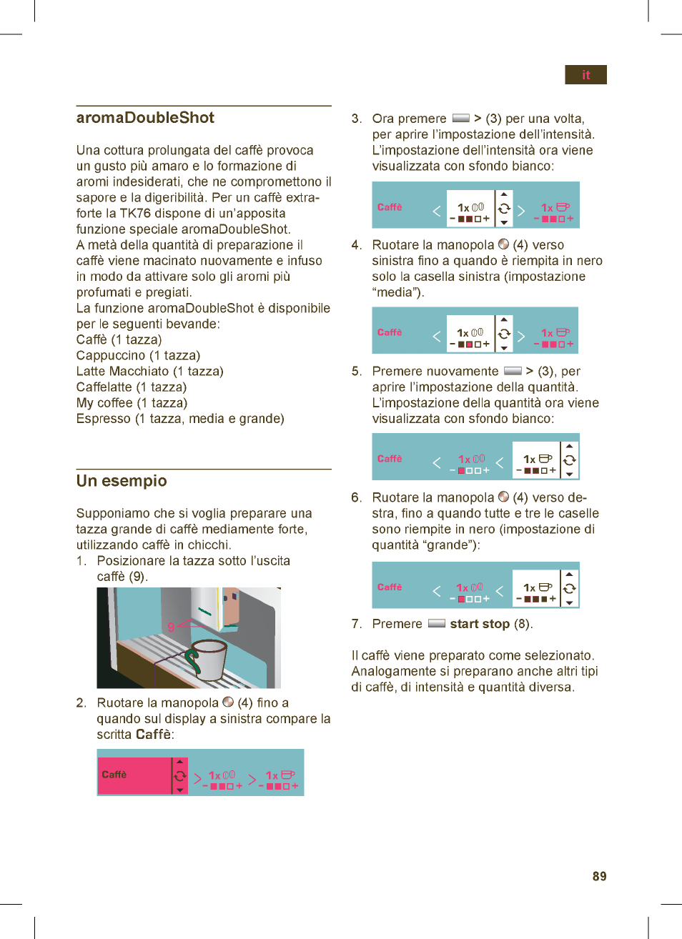 Siemens TK76K573 User Manual | Page 89 / 162