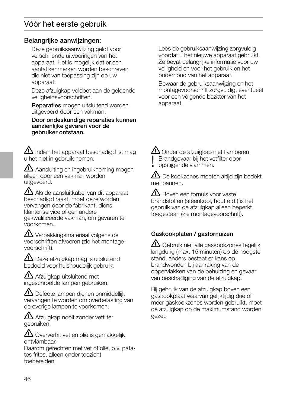 Siemens LF957GA60 User Manual | Page 46 / 108