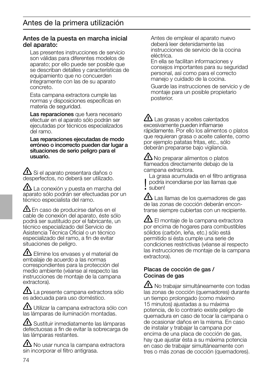 Siemens LF957GA60 User Manual | Page 74 / 108