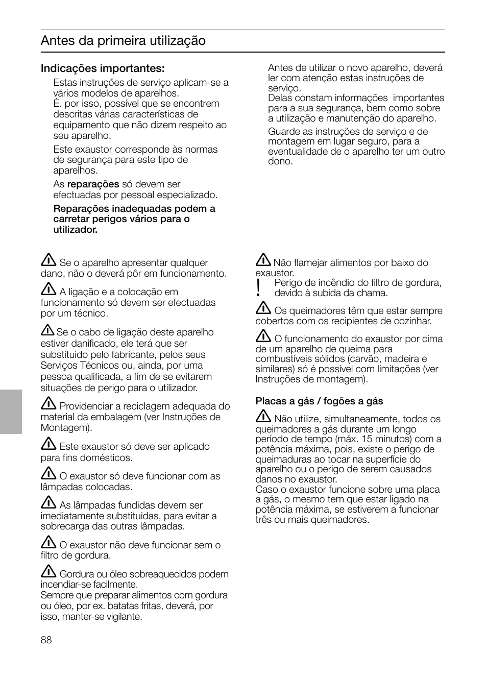 Siemens LF957GA60 User Manual | Page 88 / 108