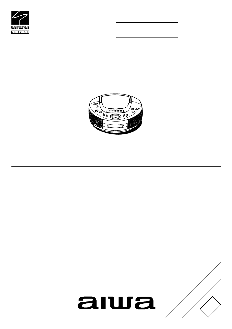 Aiwa CSD-TD53 User Manual | 30 pages