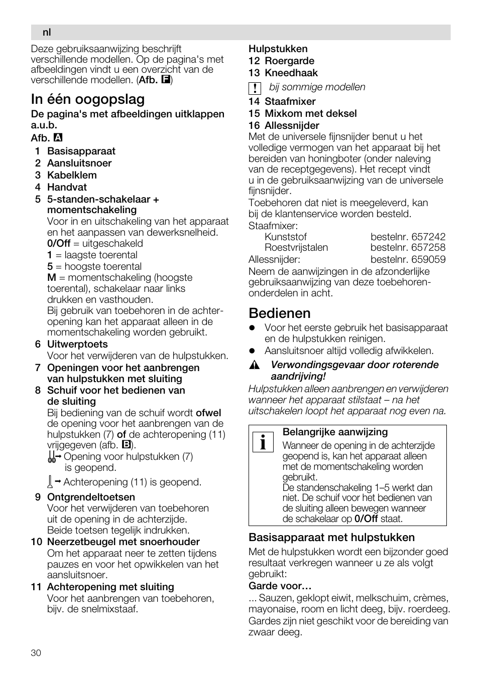 Bedienen | Siemens MQ96580 User Manual | Page 30 / 131