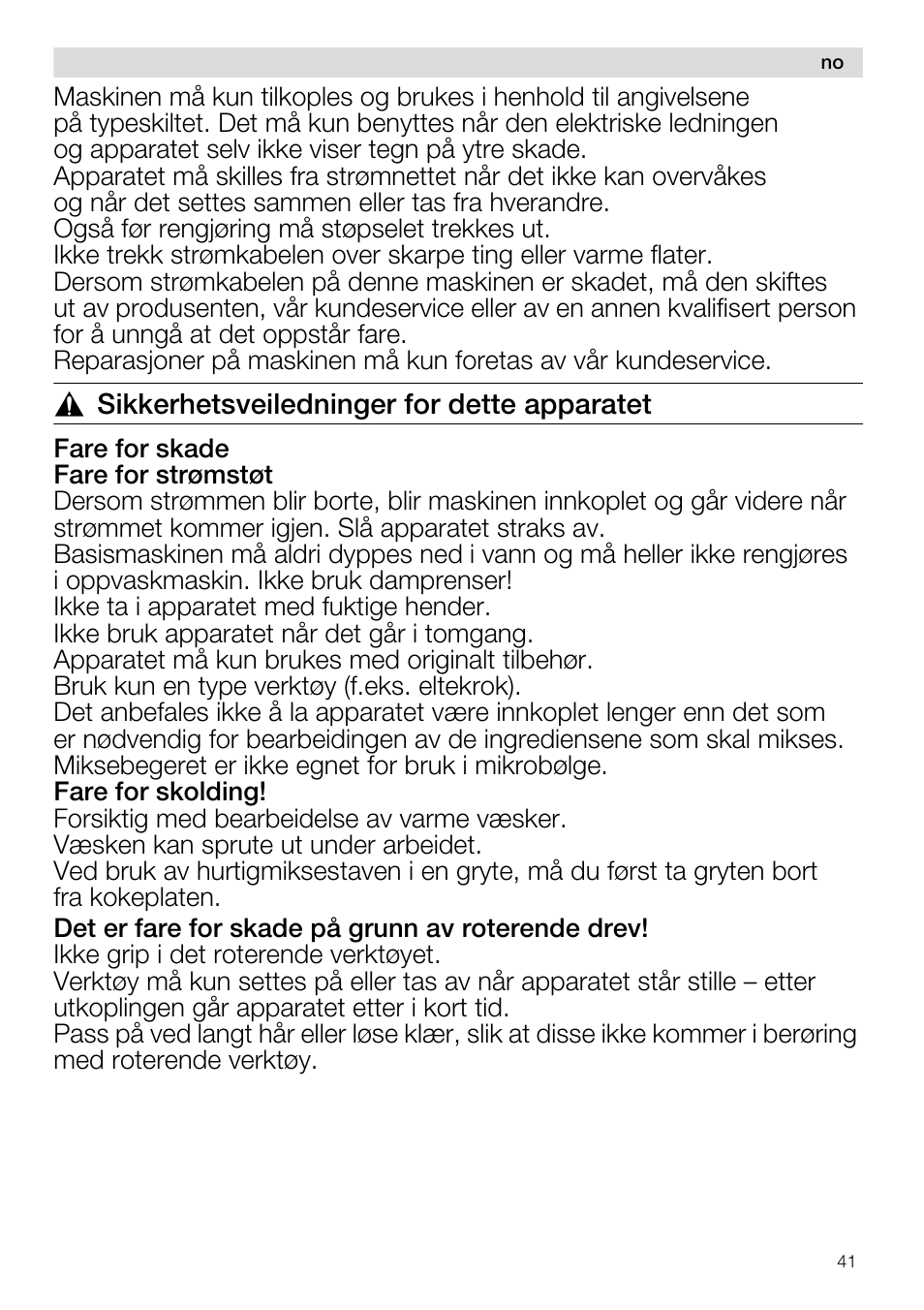 Siemens MQ96580 User Manual | Page 41 / 131