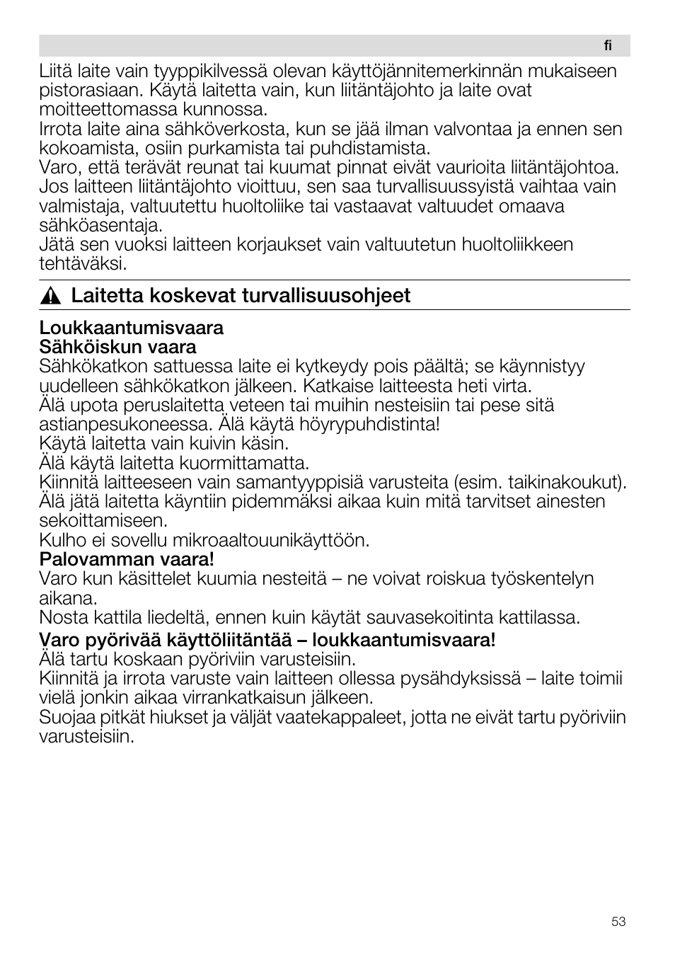 Siemens MQ96580 User Manual | Page 53 / 131