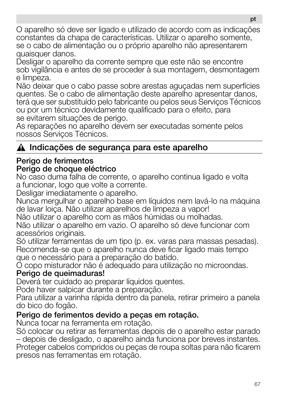 Siemens MQ96580 User Manual | Page 67 / 131