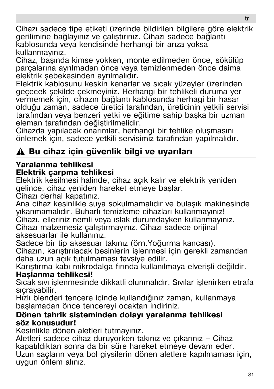 Siemens MQ96580 User Manual | Page 81 / 131