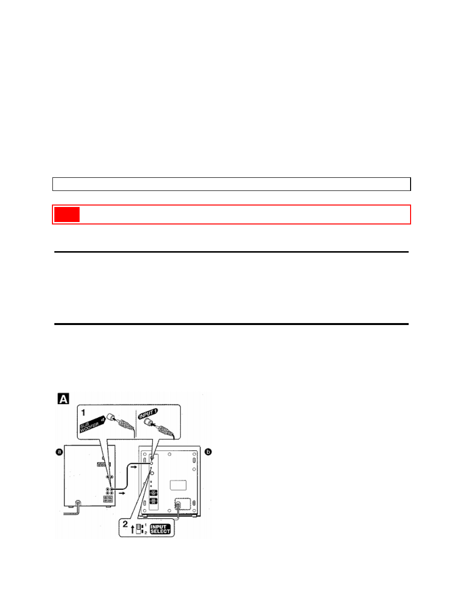 Pg. 6, Positioning, Connections | Aiwa TS-W60 User Manual | Page 3 / 7