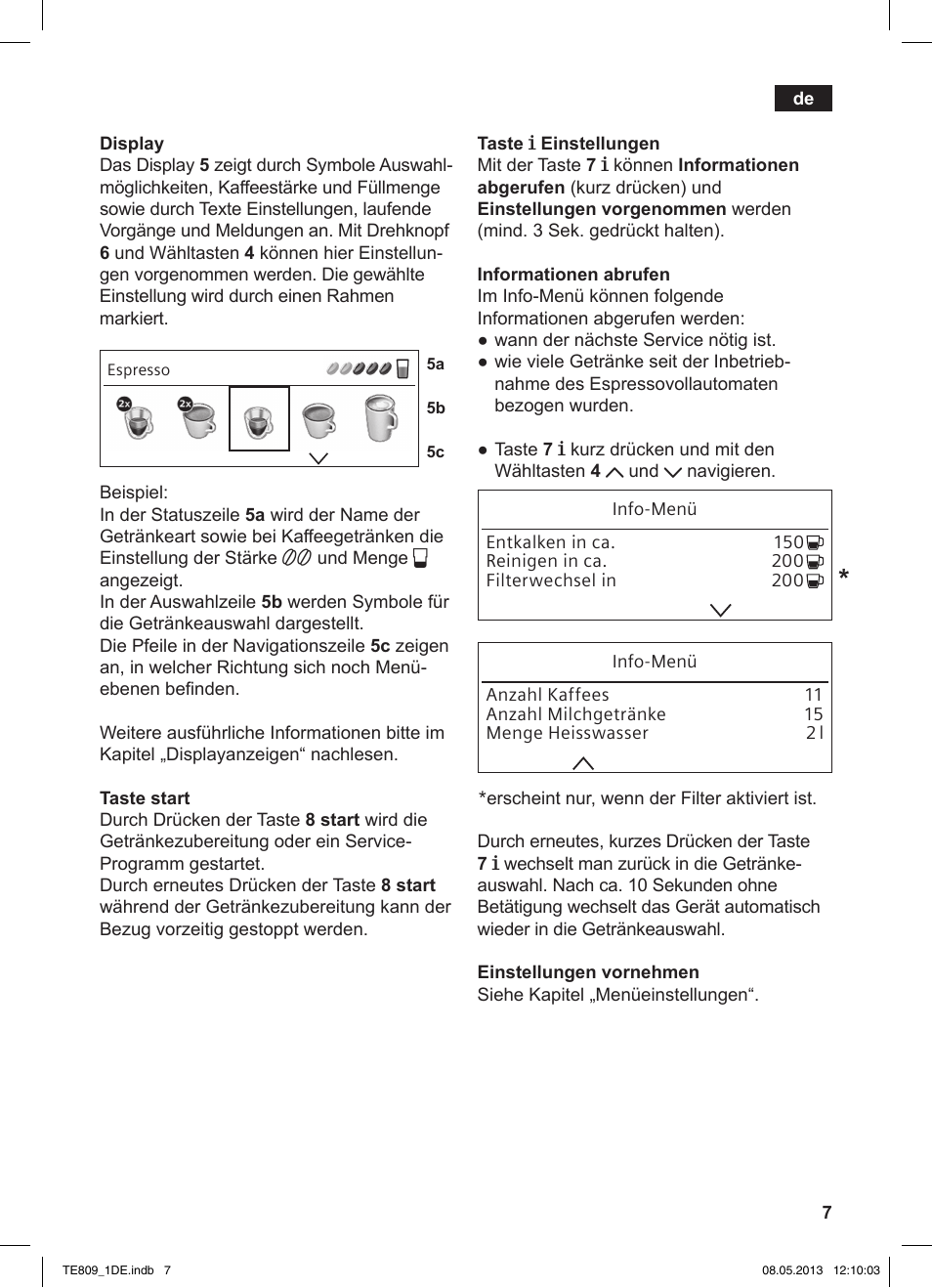 Siemens TE809501DE User Manual | Page 11 / 116