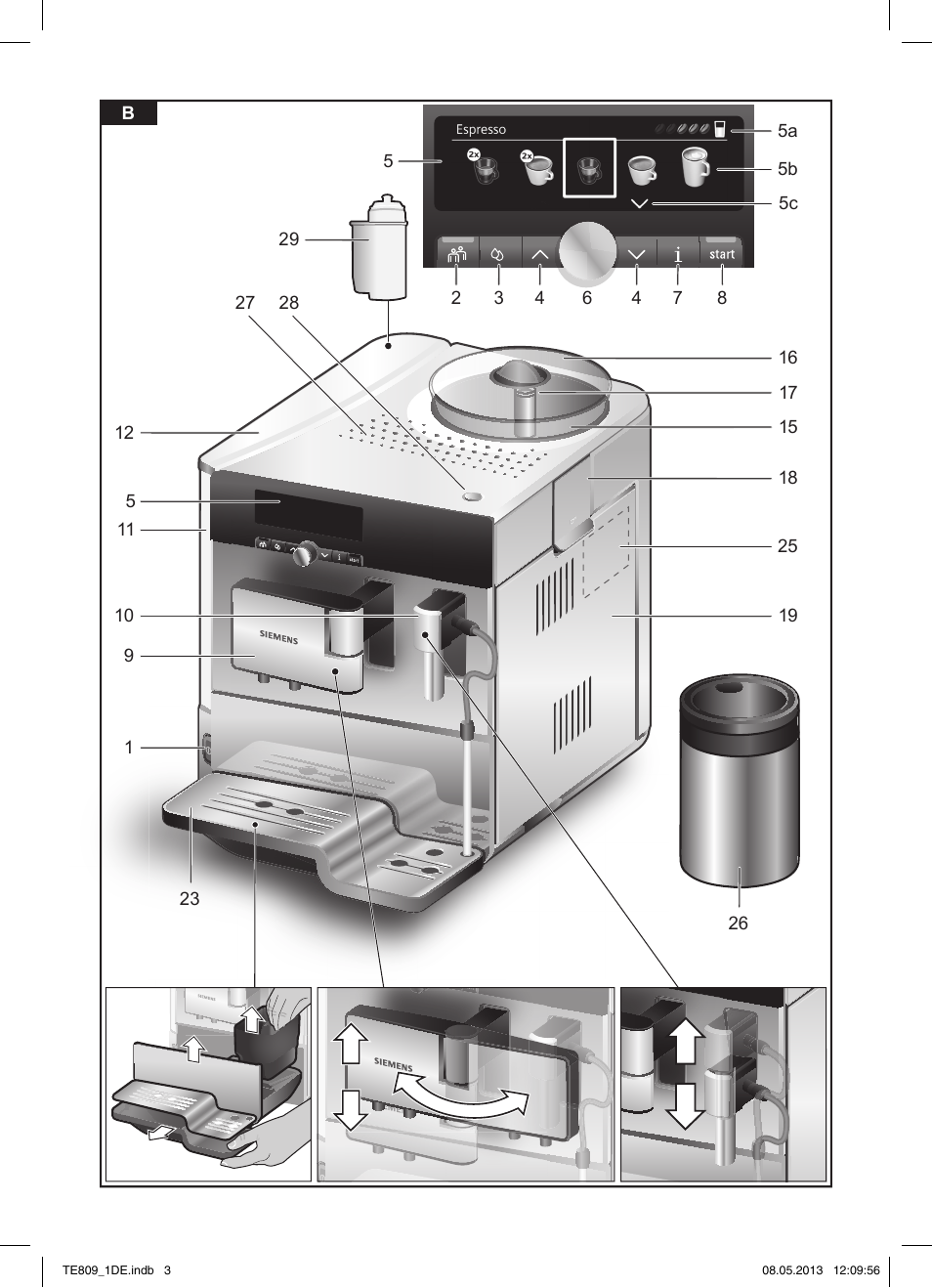 Siemens TE809501DE User Manual | Page 3 / 116