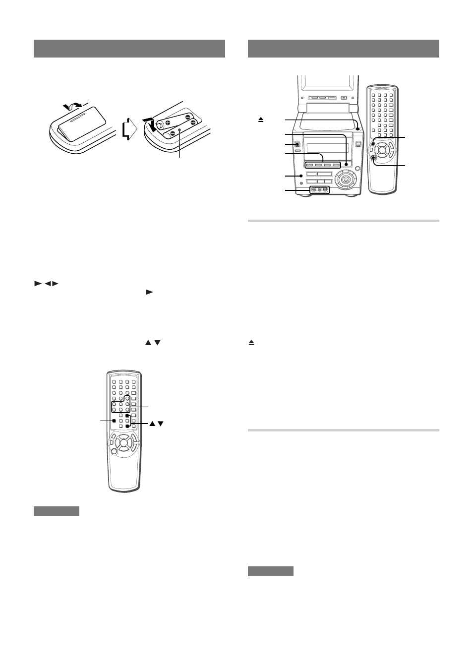 Avant la mise en service, Télécommande, Pour mettre sous tension | Sélection d'une fonction | Aiwa XR-DV3M User Manual | Page 114 / 160