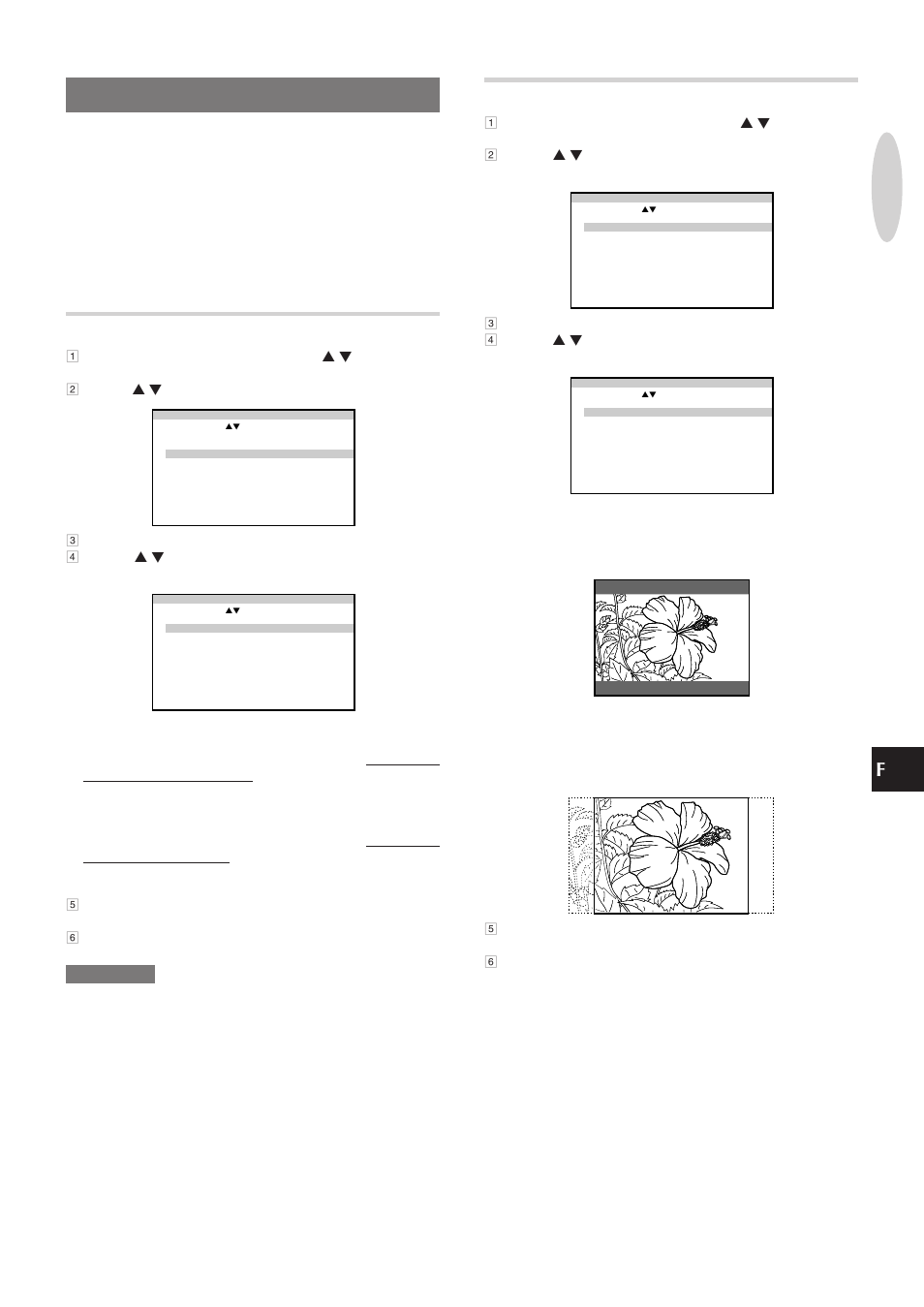 Format du téléviseur, Téléviseur normal, Téléviseur large | Personnalisa tion de la configura tion du dvd | Aiwa XR-DV3M User Manual | Page 151 / 160