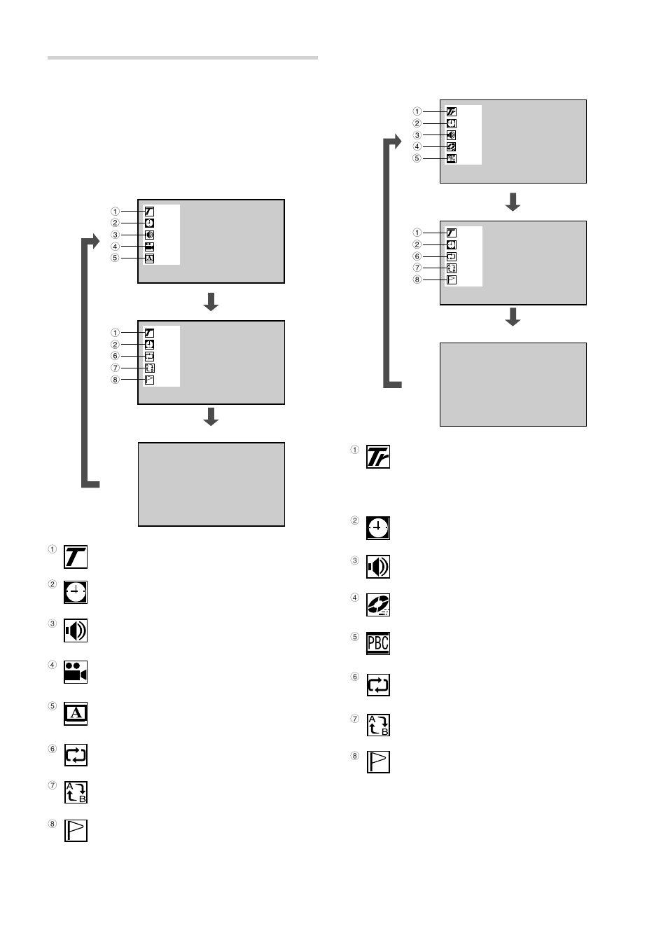 Displaying playing status on the monitor screen, Press on screen display repeatedly | Aiwa XR-DV3M User Manual | Page 28 / 160