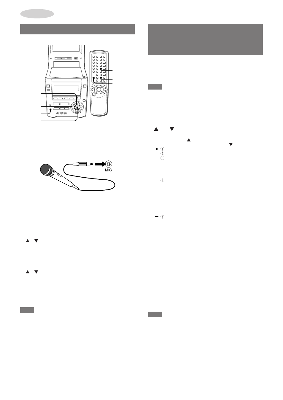 Mezcla microfónica, Funciones de desvanecimiento de voz/ multiplex | Aiwa XR-DV3M User Manual | Page 88 / 160