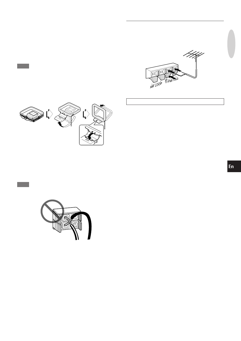 Connecting an outdoor antenna | Aiwa XR-DV3M User Manual | Page 9 / 160