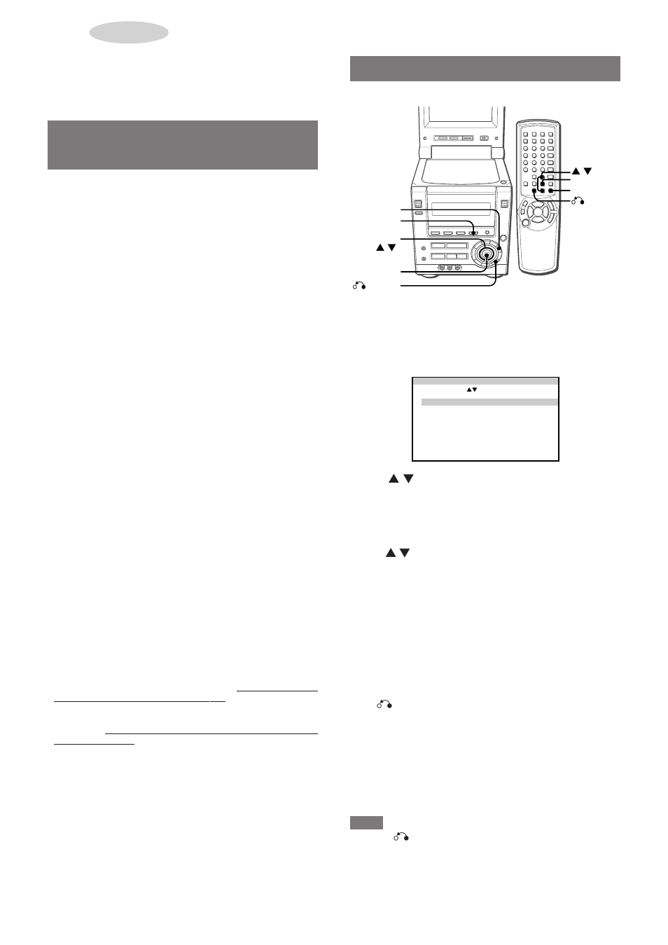 Menú de configuración: generalidades, Operaciones básicas | Aiwa XR-DV3M User Manual | Page 94 / 160