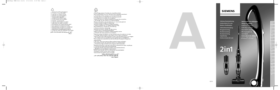 Siemens VBH14401 User Manual | 82 pages
