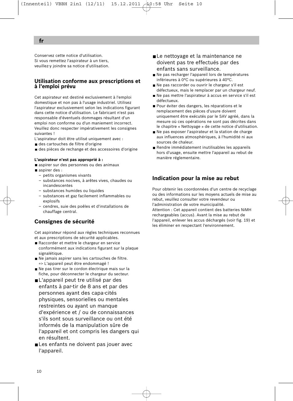 Siemens VBH14401 User Manual | Page 12 / 82