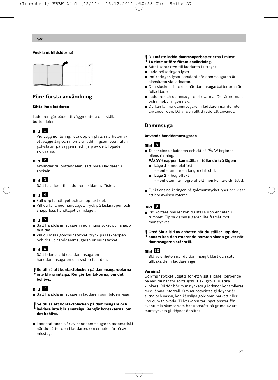 Siemens VBH14401 User Manual | Page 29 / 82