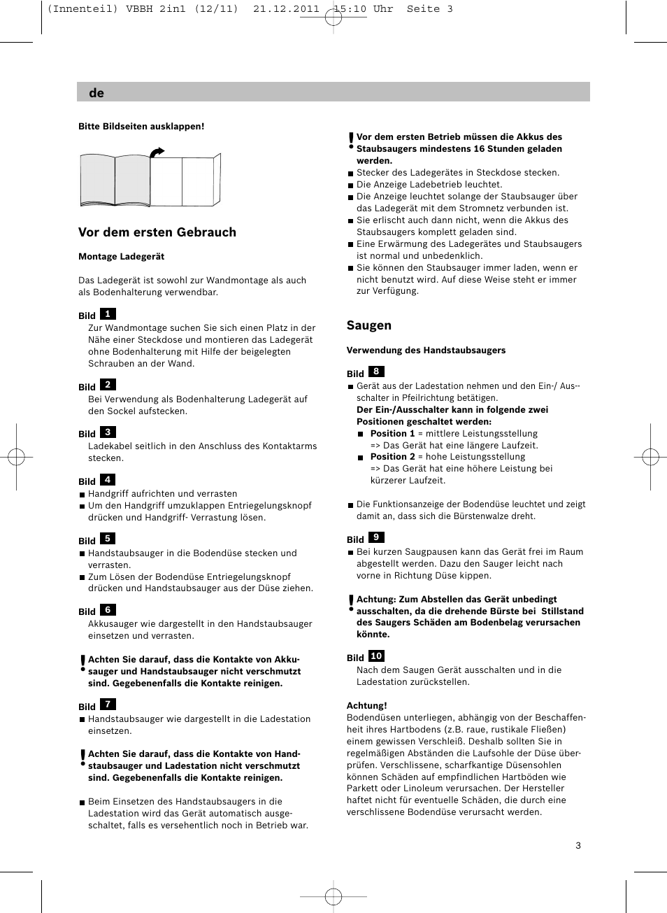 Siemens VBH14401 User Manual | Page 5 / 82