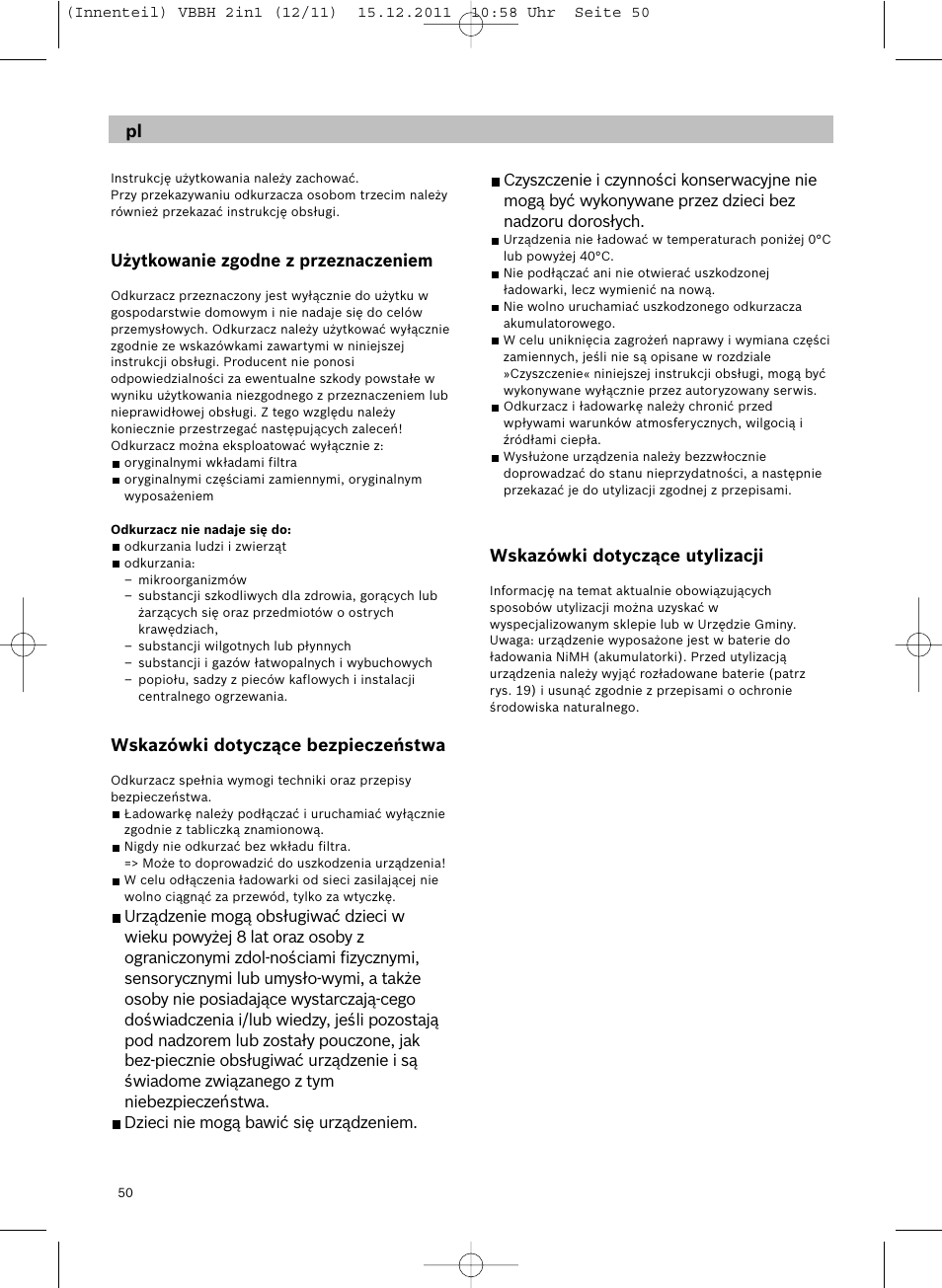 Siemens VBH14401 User Manual | Page 52 / 82