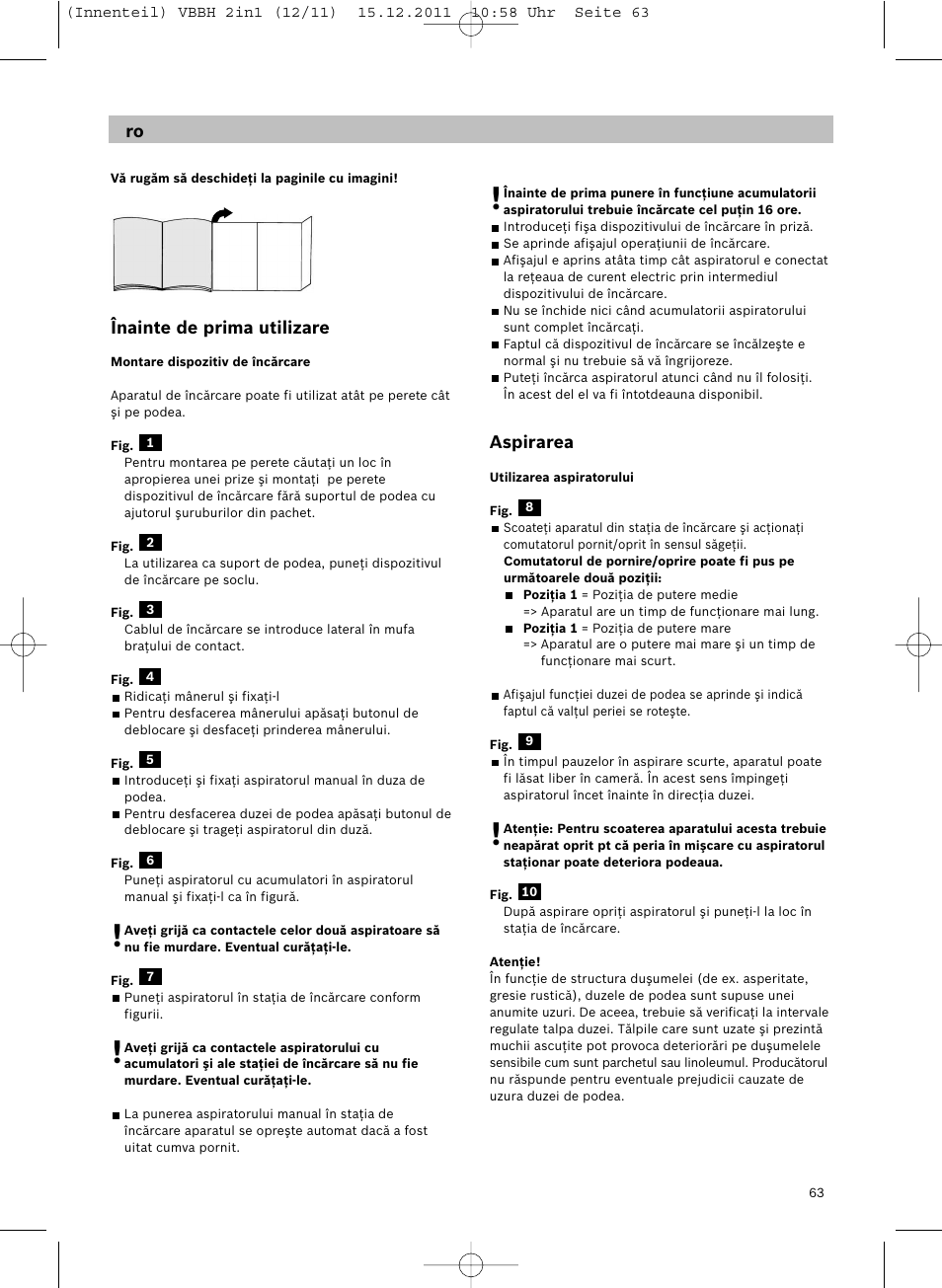 Siemens VBH14401 User Manual | Page 65 / 82