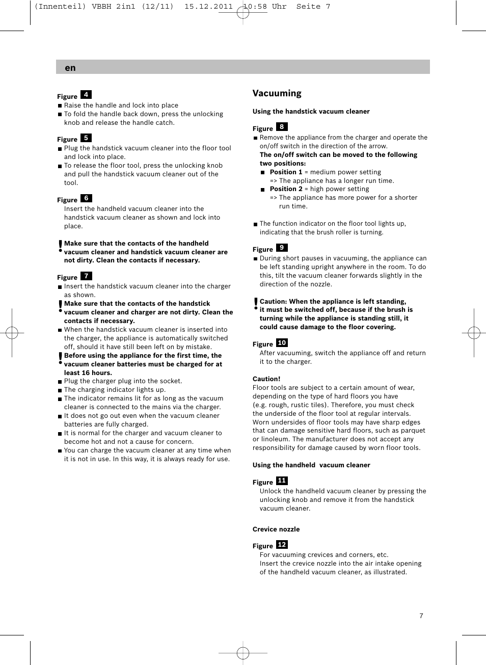 Siemens VBH14401 User Manual | Page 9 / 82