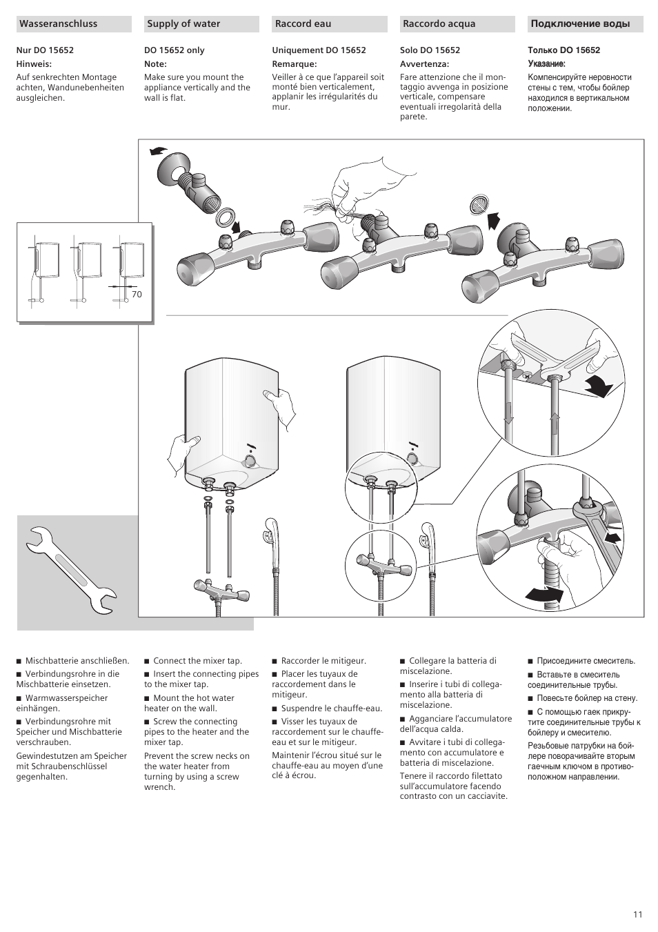 Siemens DO15652 User Manual | Page 11 / 20