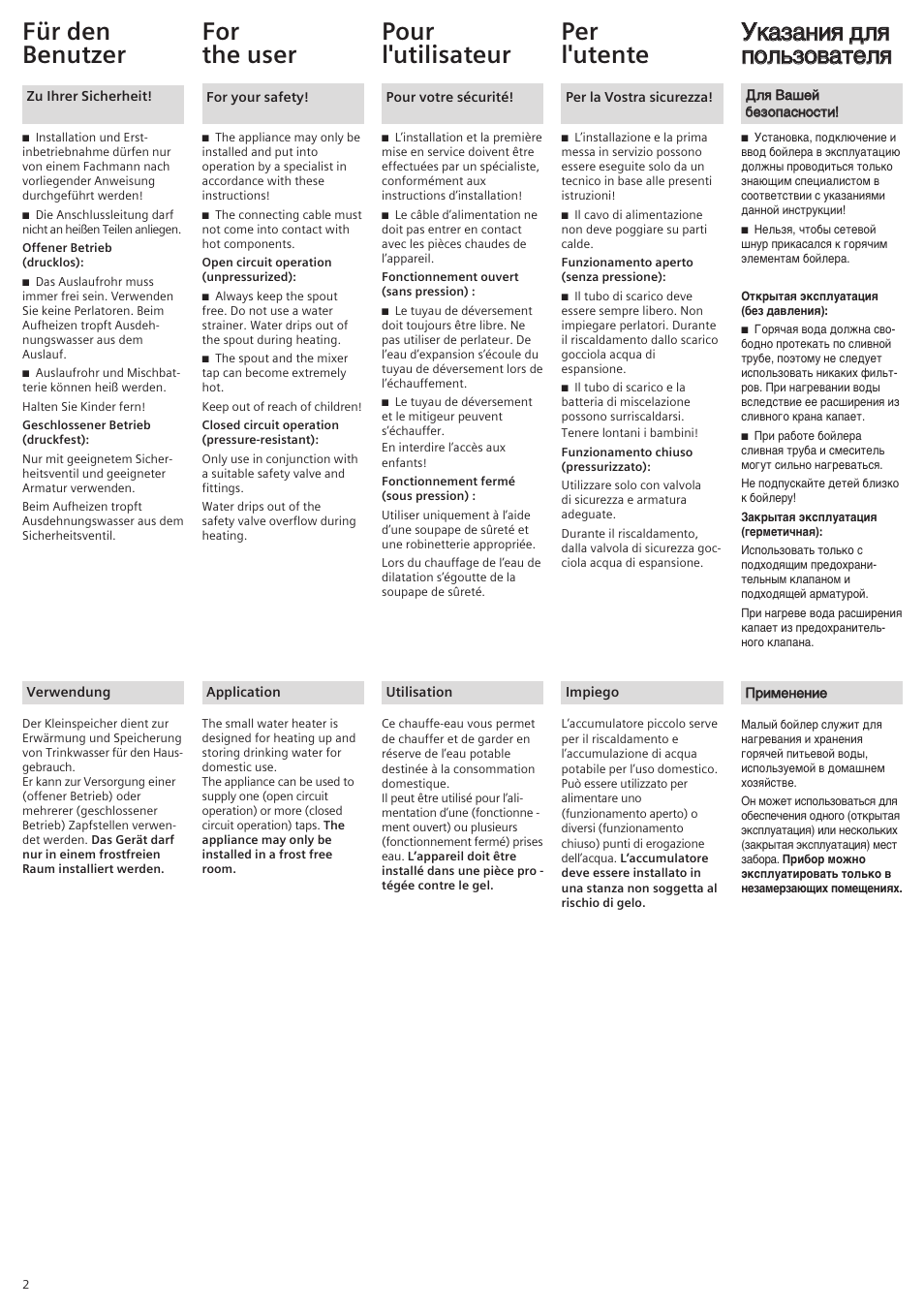 Siemens DO15652 User Manual | Page 2 / 20