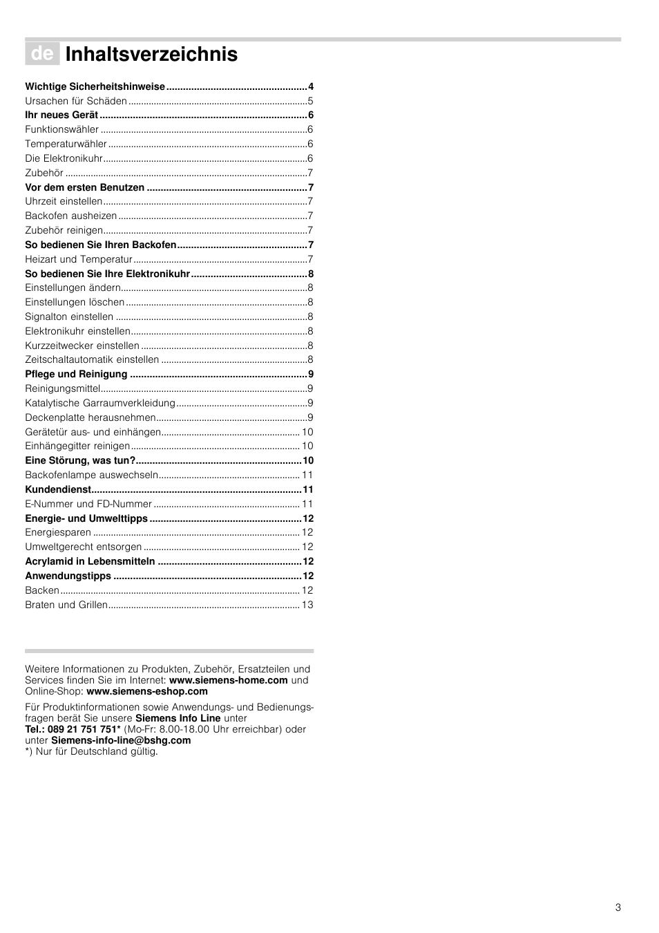 Siemens HB933R51 User Manual | Page 2 / 160