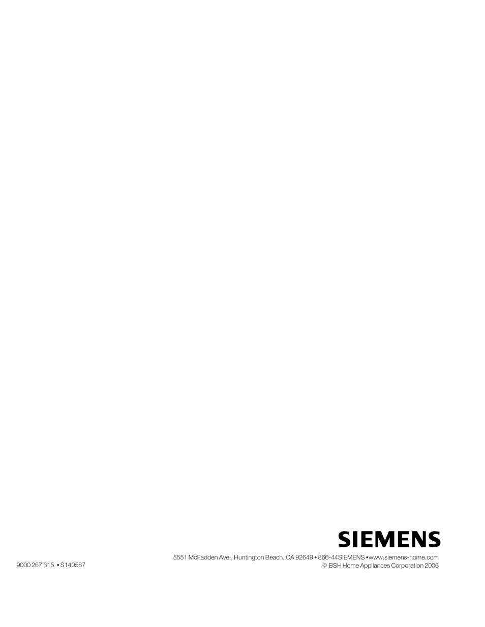 Siemens 30inc Warming Drawer User Manual | Page 48 / 48