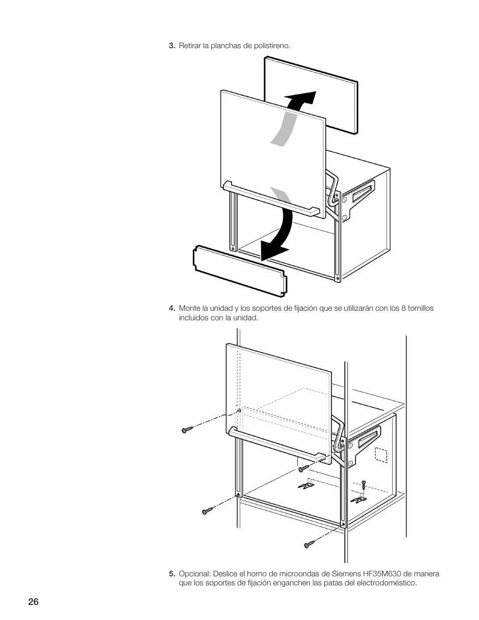 Siemens 30inc Microwave with liftDoor User Manual | Page 26 / 32