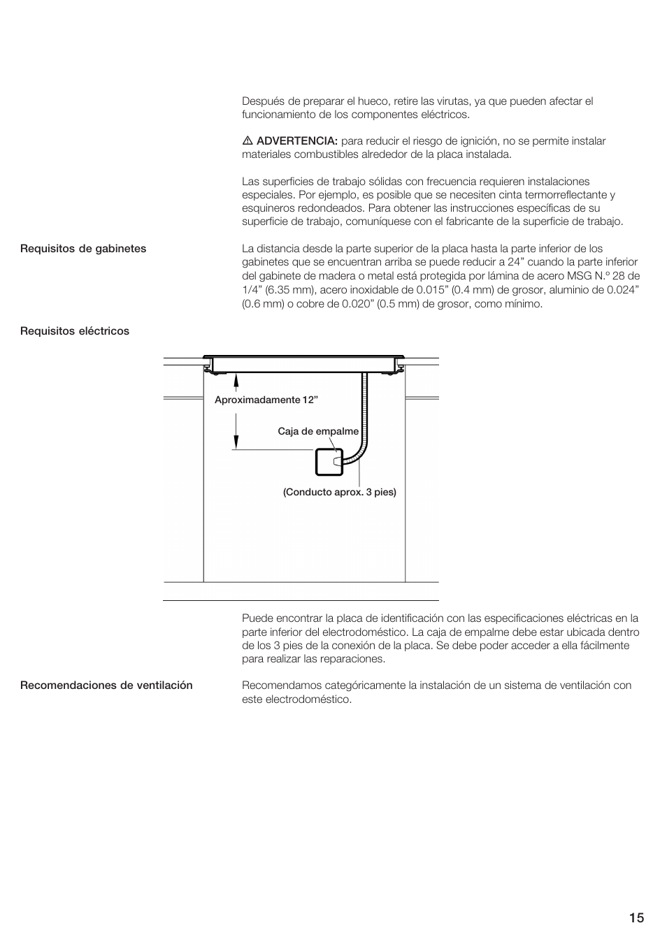 Siemens 30inc Electric Cooktop User Manual | Page 15 / 20