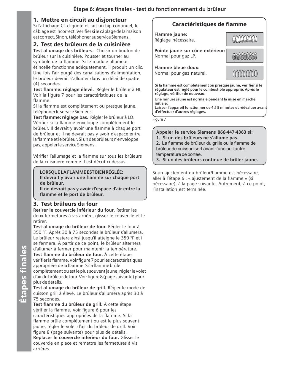 Siemens Gas Range User Manual | Page 18 / 32