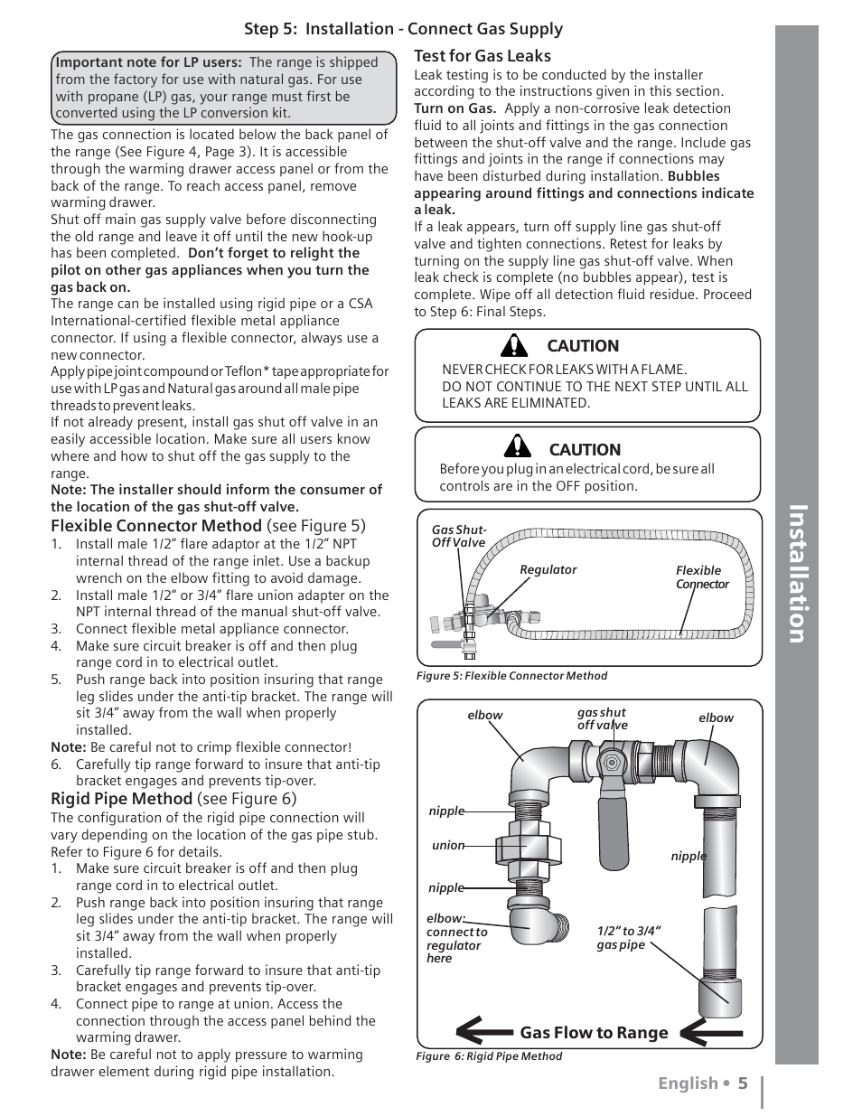Siemens Gas Range User Manual | Page 7 / 32