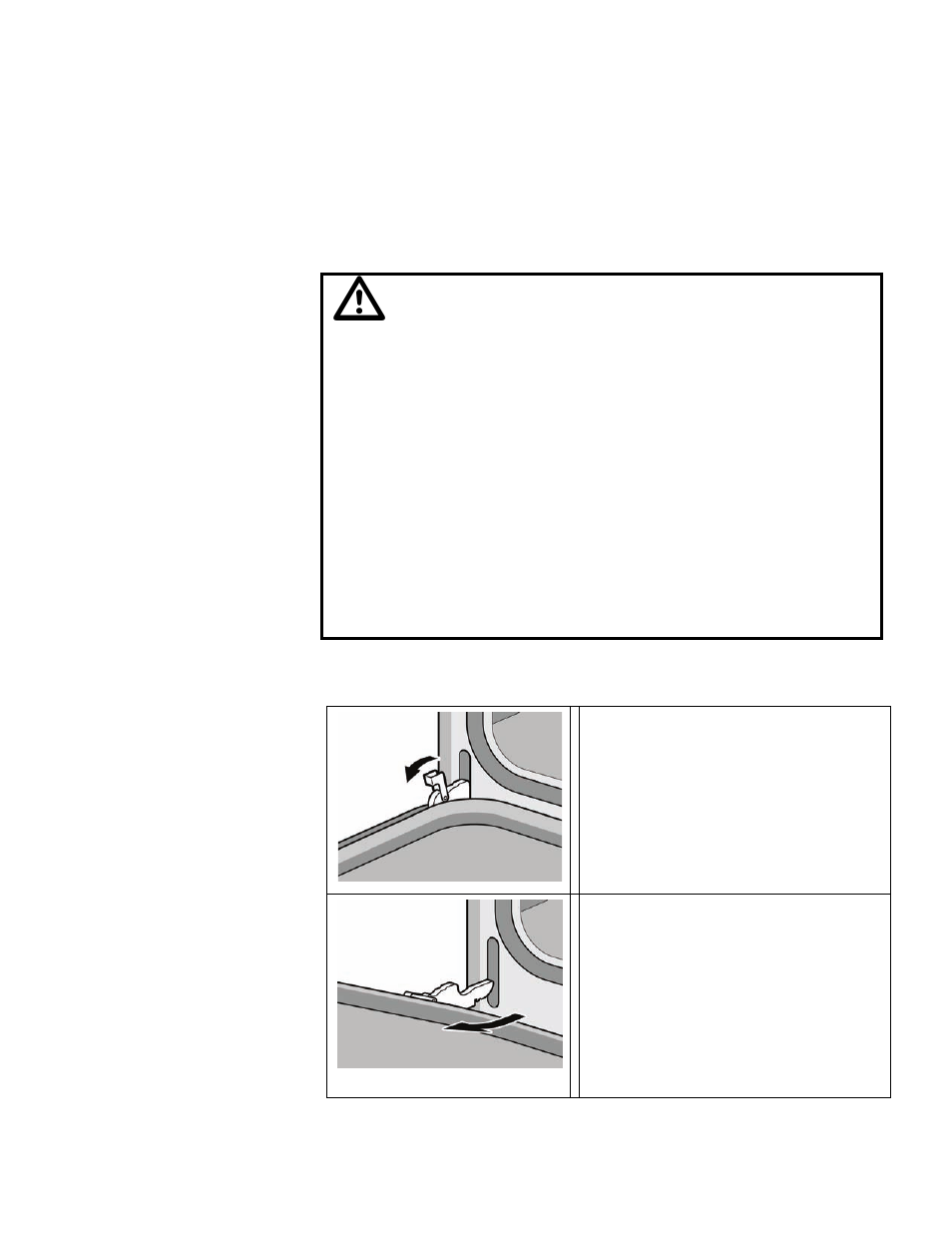 Instalar el horno, Nota, Retirar la puerta del horno | Abra la puerta por completo, Lleve las palancas de las bisagras hacia usted, Coloque la puerta en un lugar práctico y estable | Siemens 30inc iSlide Single Oven User Manual | Page 34 / 40