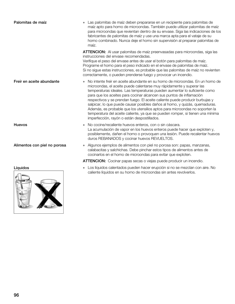 Siemens 30 Convection Microwave User Manual | Page 96 / 136