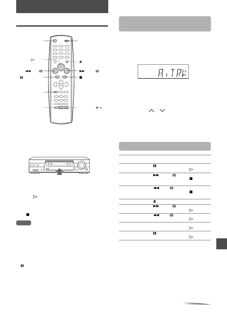 Playing back a tape, 16 if you cannot get a clear playback picture, Additional functions | Aiwa HV-FX9000U User Manual | Page 25 / 118