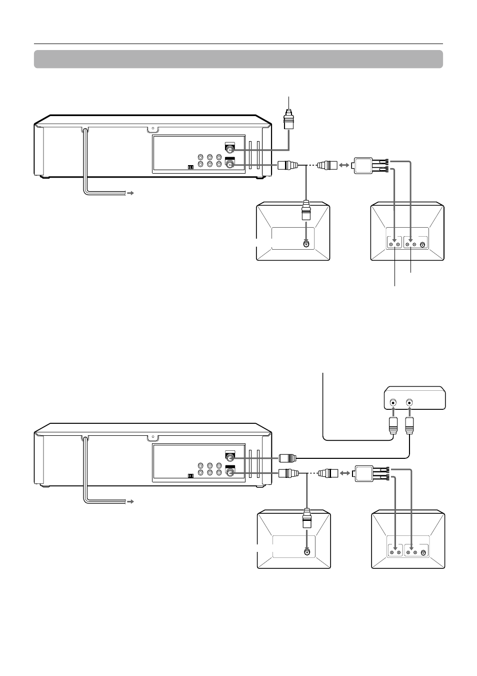 Conexiones a un sistema de cablevisión | Aiwa HV-FX9000U User Manual | Page 53 / 118