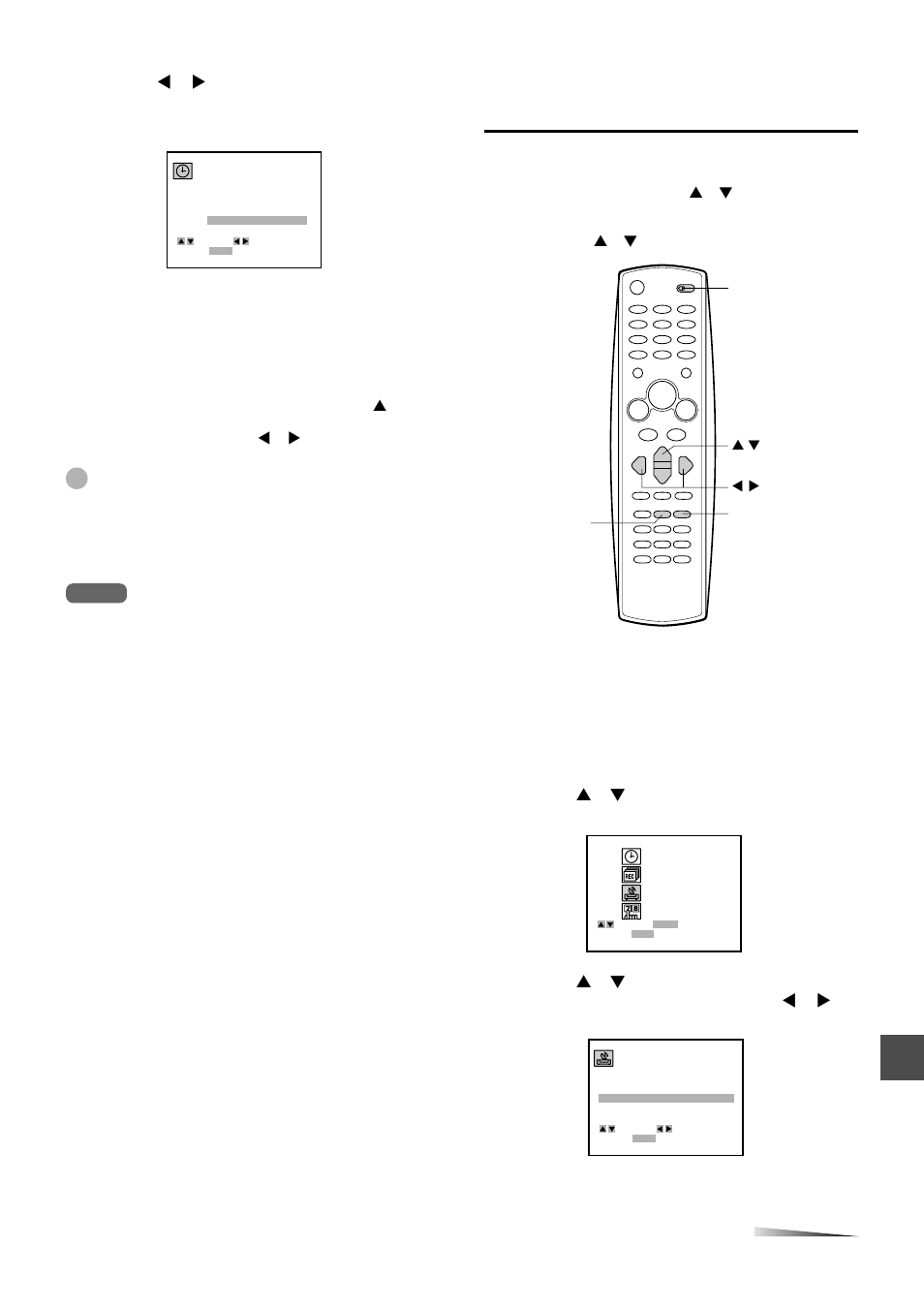 Para corregir los dígitos durante el ajuste | Aiwa HV-FX9000U User Manual | Page 60 / 118