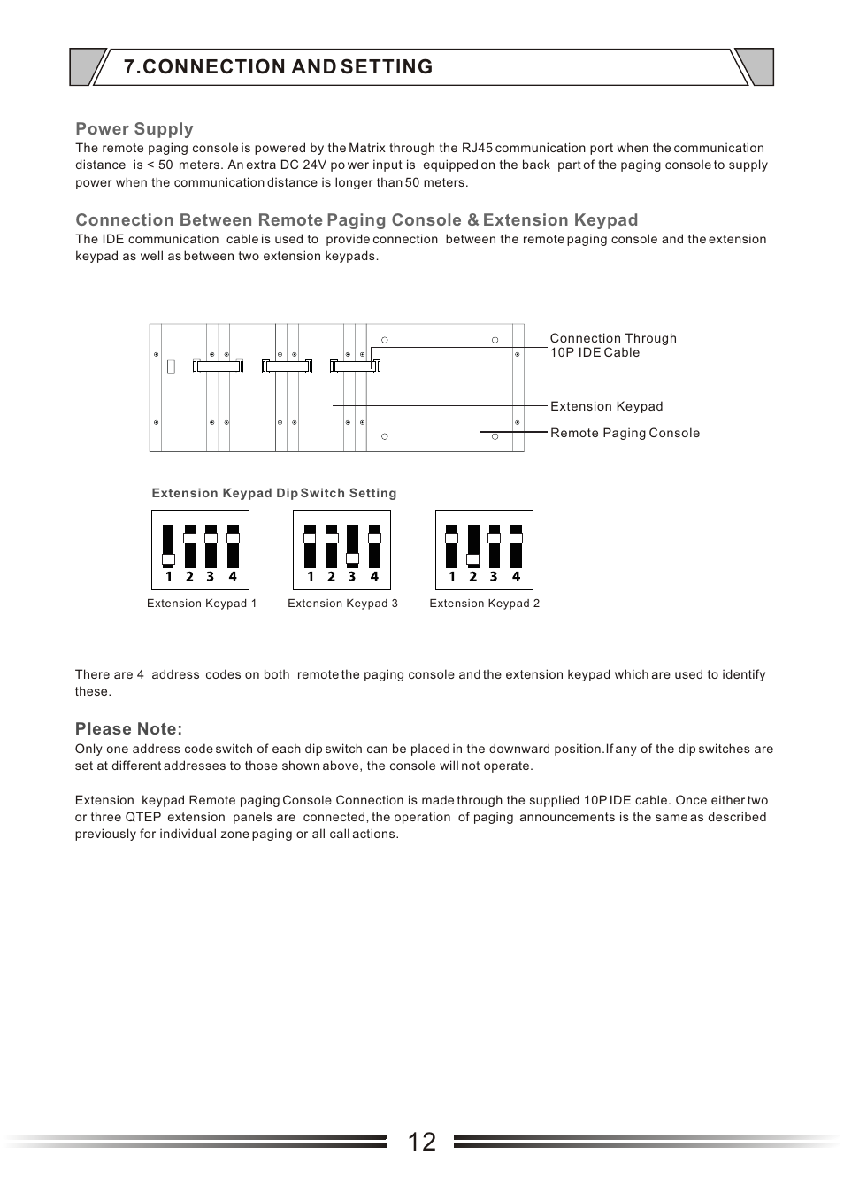 Т³гж 16, Connection and setting | t&mSystems Project MIX818 User Manual | Page 16 / 17
