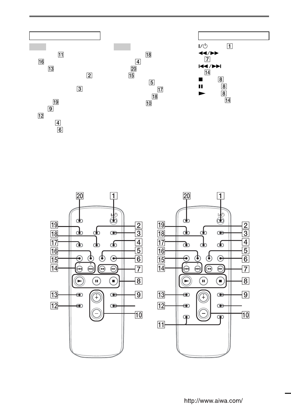 Aiwa XR-EM550 User Manual | Page 32 / 32