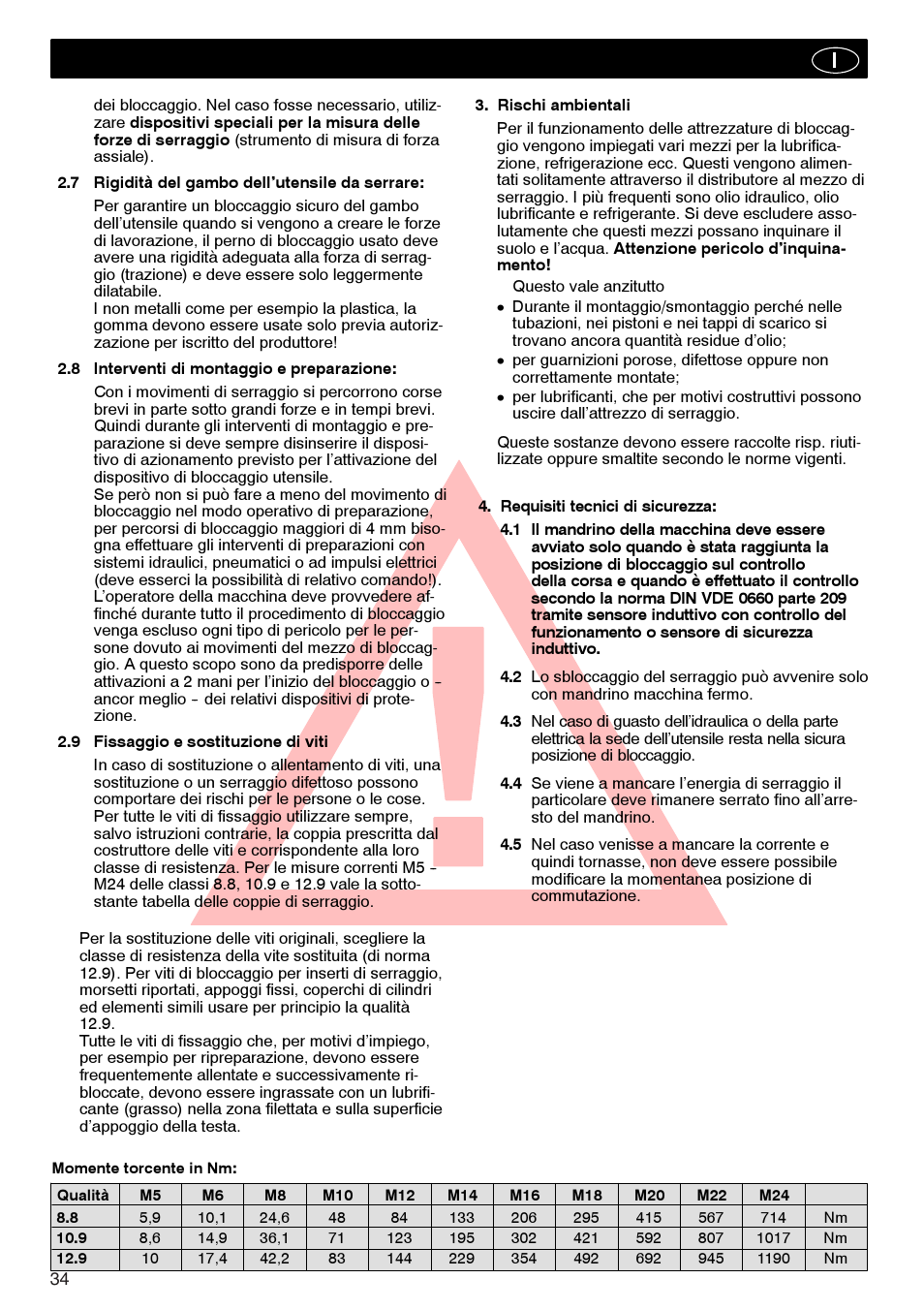 ROHM Tool clamping units User Manual | Page 34 / 40