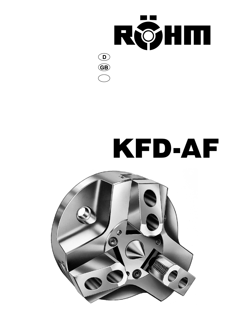 ROHM KFD-AF - Power-operated compensating chucks User Manual | 19 pages